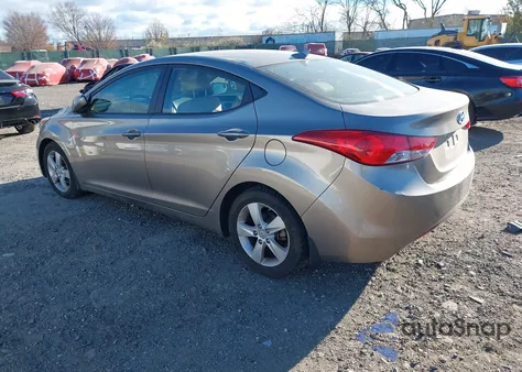 2013 Hyundai Elantra Gls from USA, damaged, VIN 5NPDH4AE4DH391447